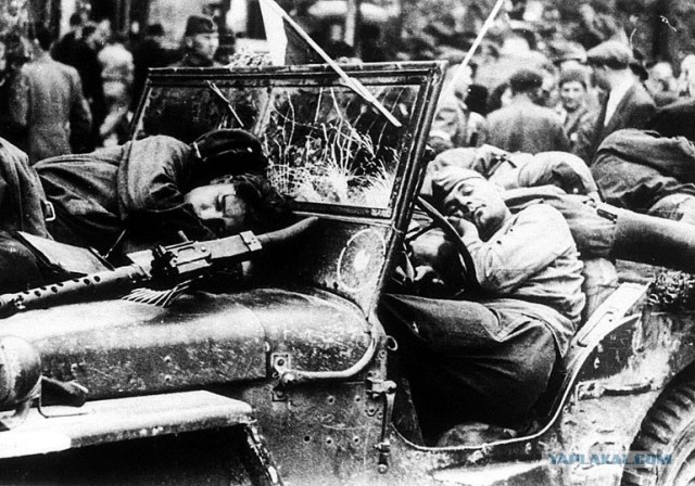 Фотографии второй мировой, многие цветные (фото)