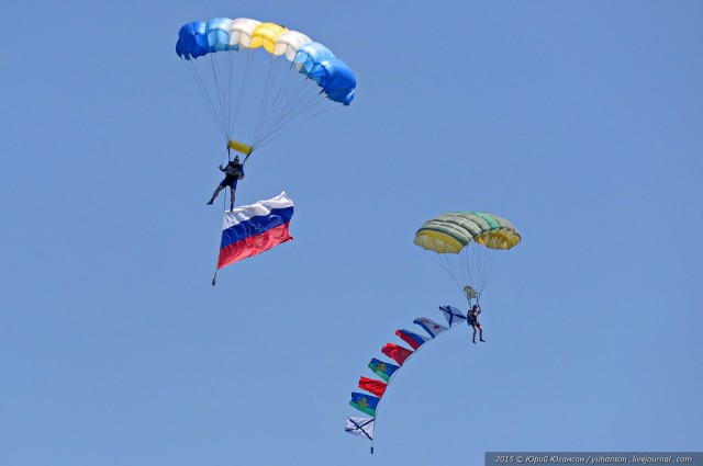 День Флота 2015 в Севастополе. Парад кораблей