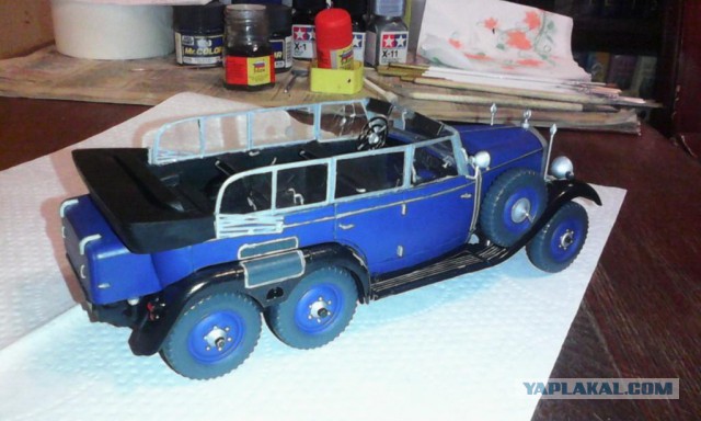 Mercedes G4 (W31) 1939г. своими руками