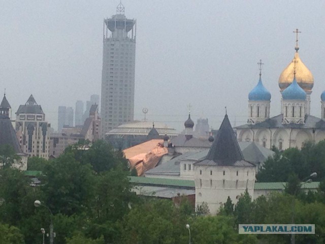В Москве ураган!