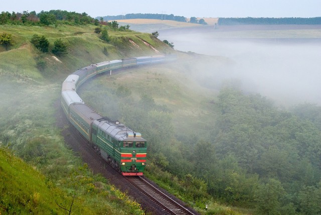 Живописные железнодорожные маршруты