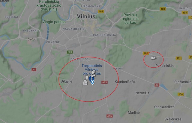 Самолет Минск-Барселона, который не смог войти в воздушное пространство Польши возвращается в Минск
