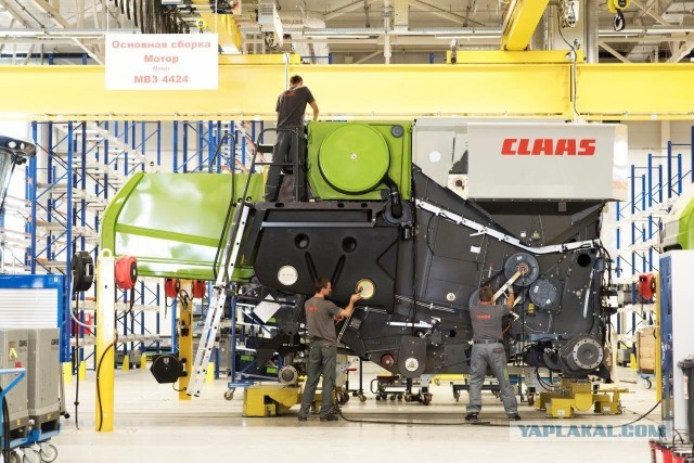 CLAAS приостанавливает работу краснодарского завода комбайнов
