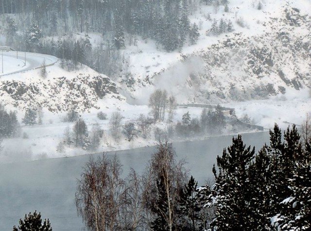 Братск. Над затопленной страной.