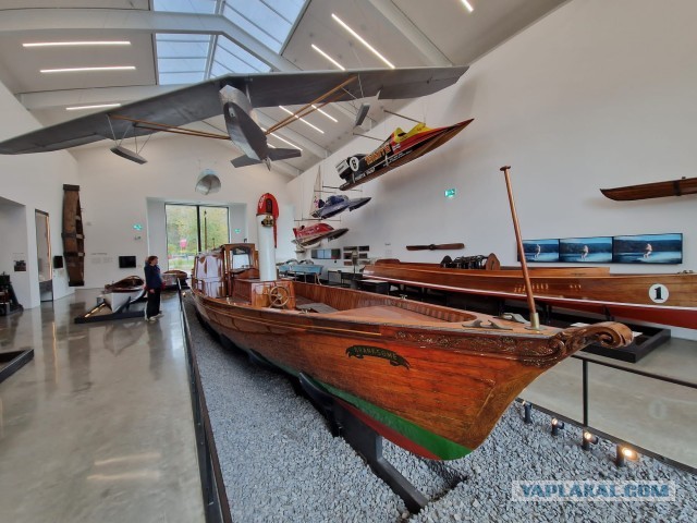 Реставрация лодок. Маленький музей