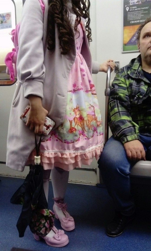 Модники из подземелий нашего метро