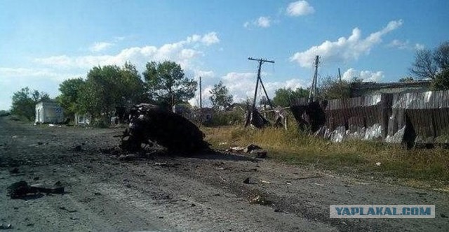 Т-64БМ "Булат" брошен ВСУ в н.п Новосветловка