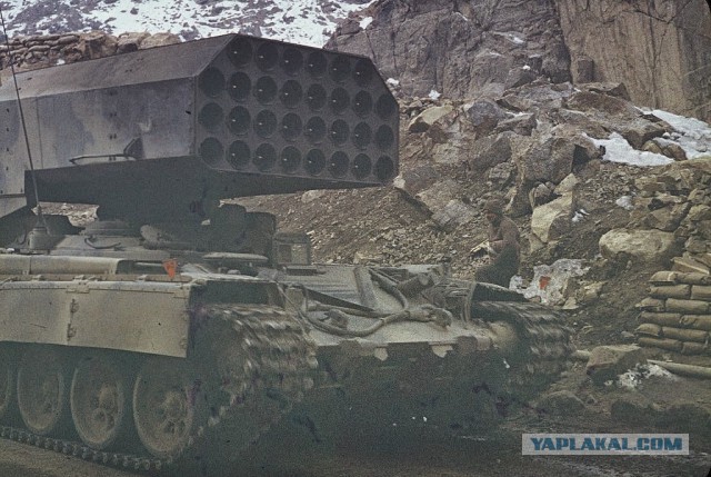 ТОС-1 в Афганистане