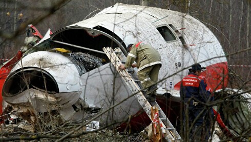 В Польше заявили, что на самописце Ту-154 Качиньского нашли запись взрыва