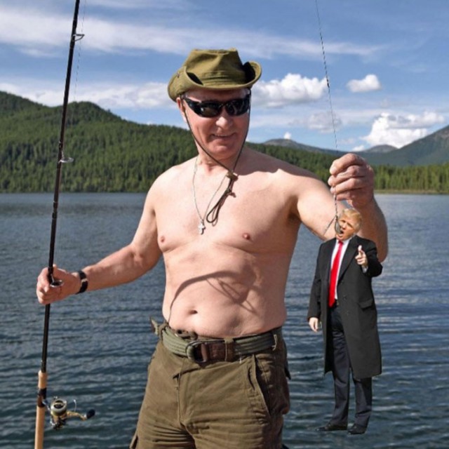 Оседлал. Или как за бугром видят Путина и Трампа