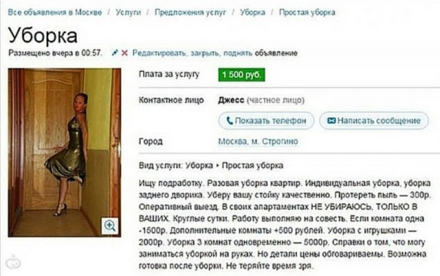 Новые профессии в кризис: Жена на час