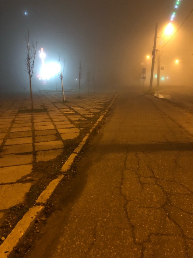 Туман в Москве