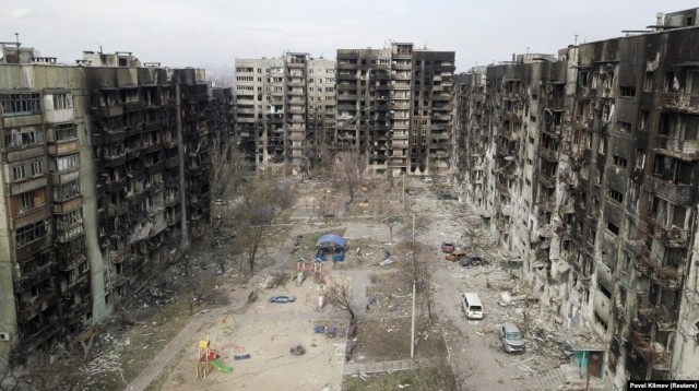 Мариуполь 9 мая 2014 г.