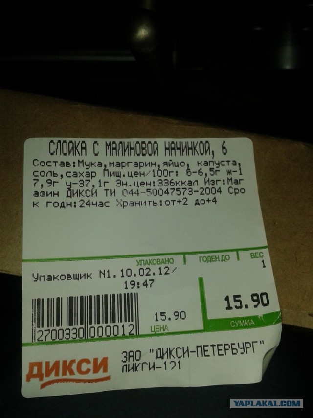 Продукты из "Пятерочки"
