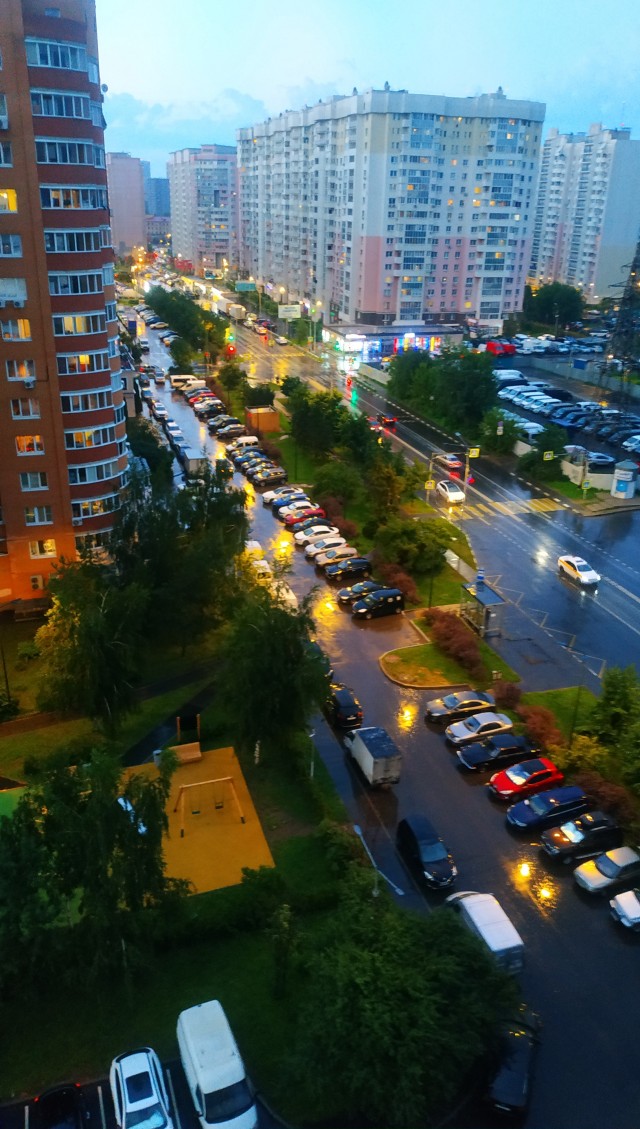 Вид из окна