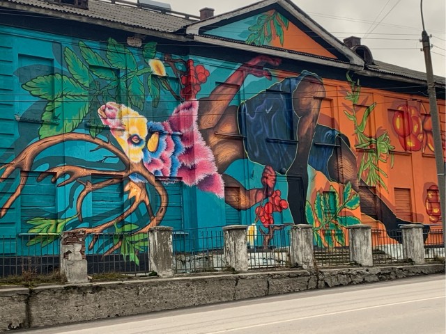 Муралы города Пскова