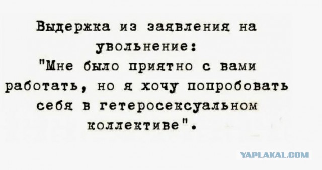 «Прошу меня уволить в связи с переходом на новую должность — психически здоровый человек»