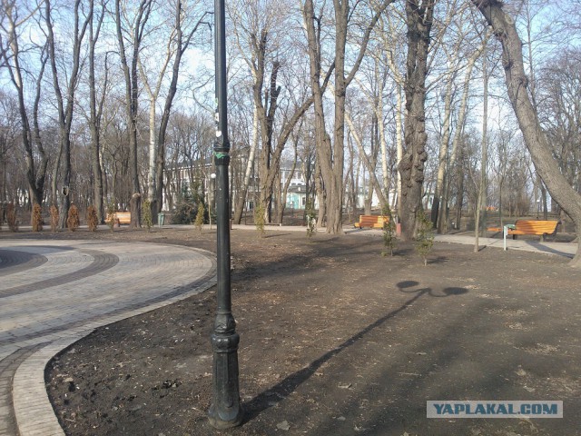 Мариинский парк и ул. Грушевского 26.02.14