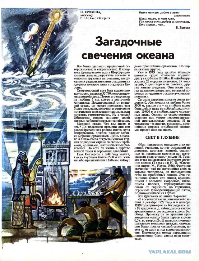 Аномалия возле Камчатки