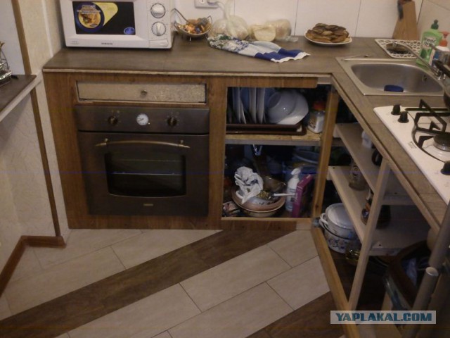 Рукожопство маленькой кухни
