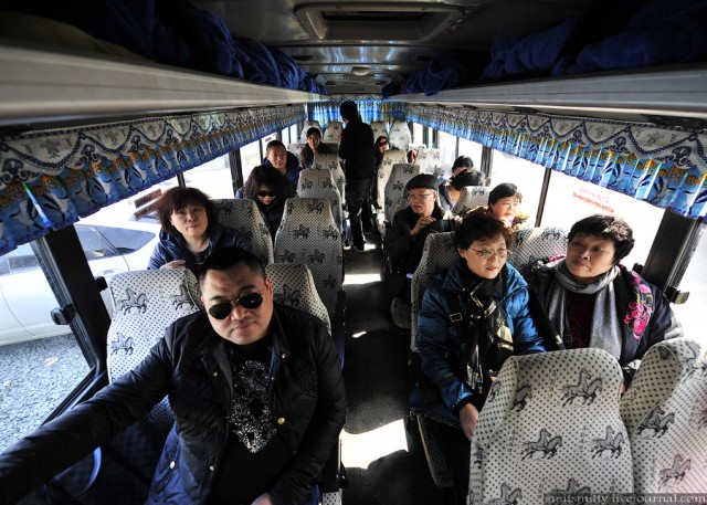 Китайские туристы во Владивостоке