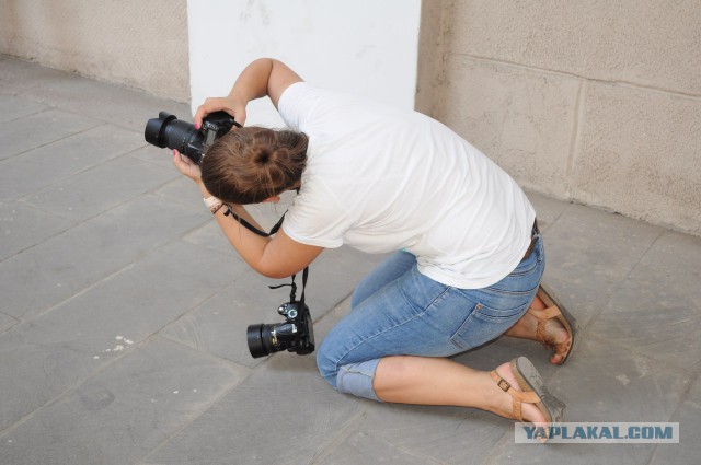 На что идут фотографы в погоне за снимком