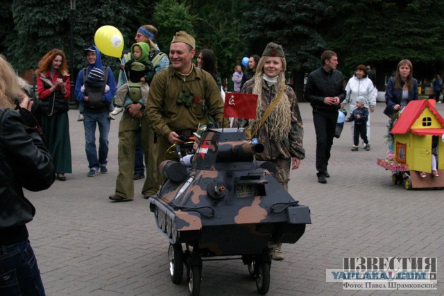 Военная техника парада Победы.