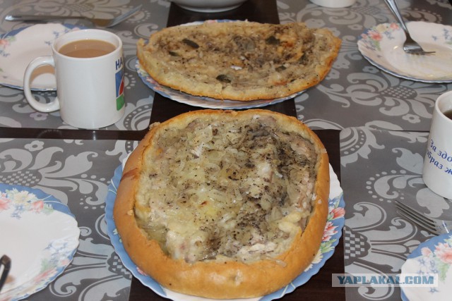 Пирог рыбный, семейный.