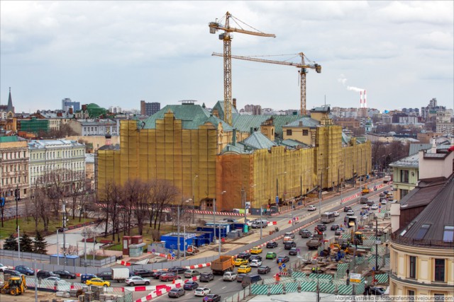 Прогулка по Москве сегодня