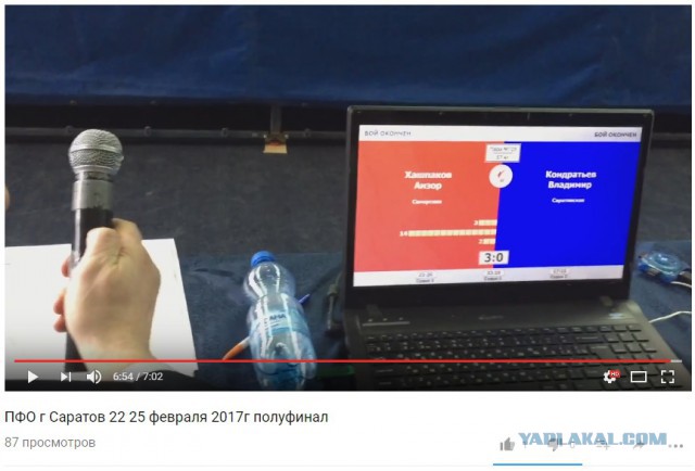Друзья! Мой старший средний сын выиграл полуфинал по Кикбоксингу! (Пашкет)