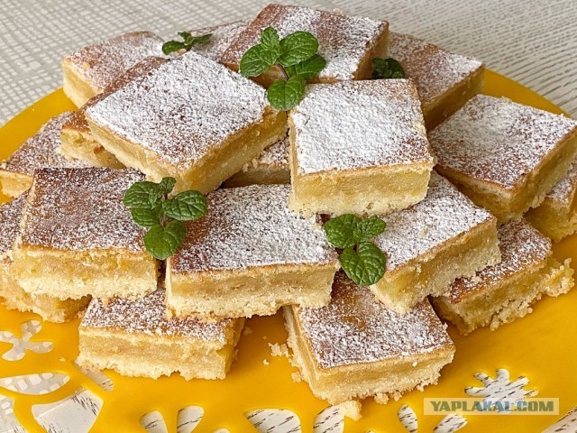 #ДРЯПнем!  Лимонные квадраты.