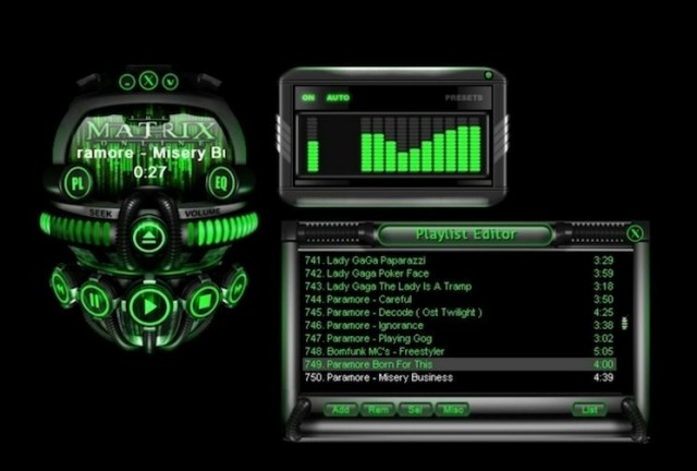 Музей скинов для проигрывателя Winamp собрал 65000 скинов