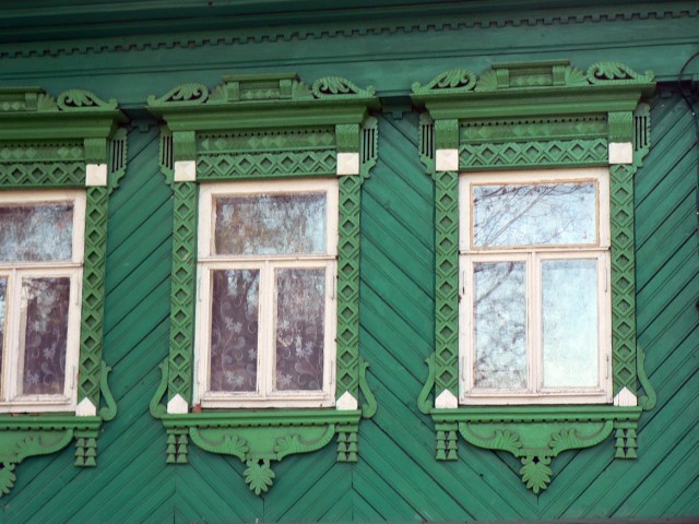 г.Семёнов. Наличники на окна (82 фото)
