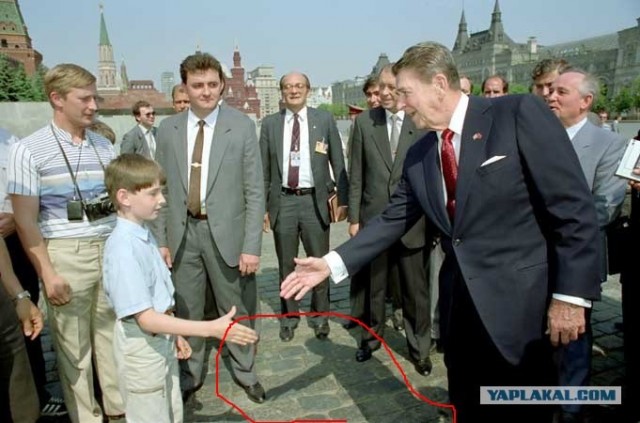 Путин засветился