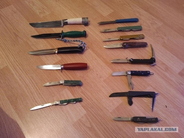 Складные ножи СССР из моей коллекции