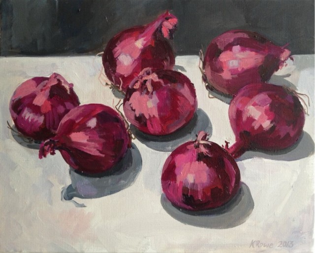 Немного лука и чеснока в живописи