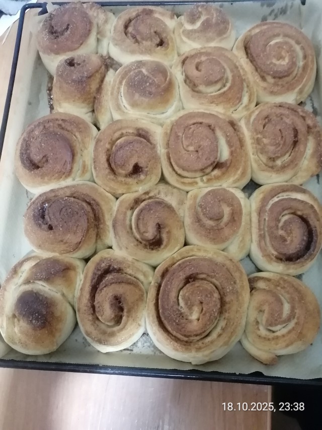 Булочки с корицей — пошаговый рецепт синнабонов