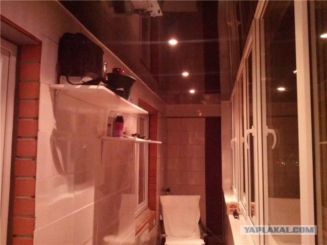 Балкон от рукожопа.