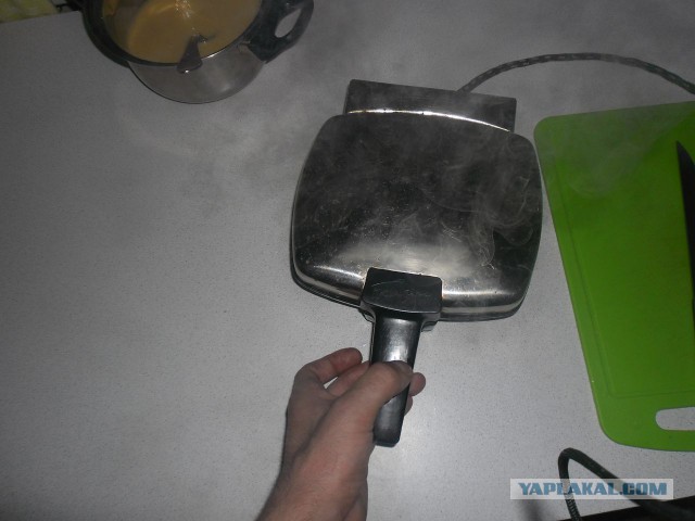 Домашние вафли.