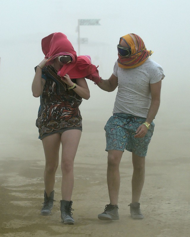 Фестиваль  «Burning Man» 2015