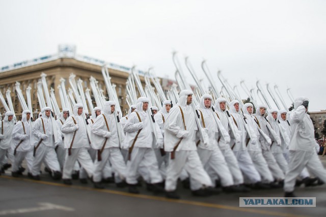 Военный парад в честь 75-летия Сталинградской победы в Волгограде