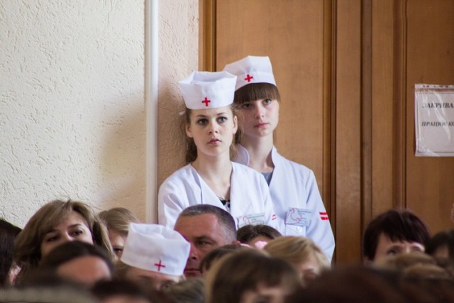 Симпатичные работники бюджетной сферы.