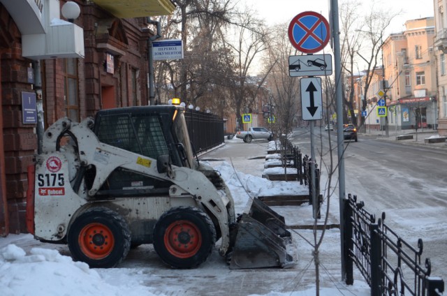 Прогулка по зимнему солнечному Иркутску