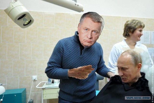 Фотожаба: Стоматолог Путин