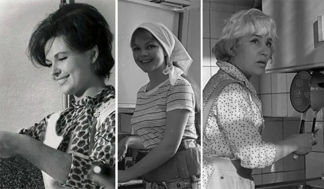 Редкие фото любимых советских актрис в домашней обстановке