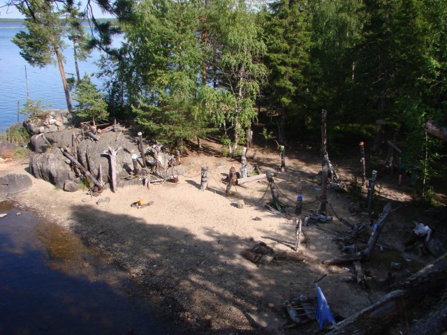 Сплав по р.Охта в 2008 году.
