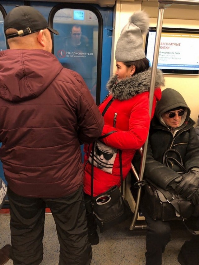 Модники из российского метрополитена