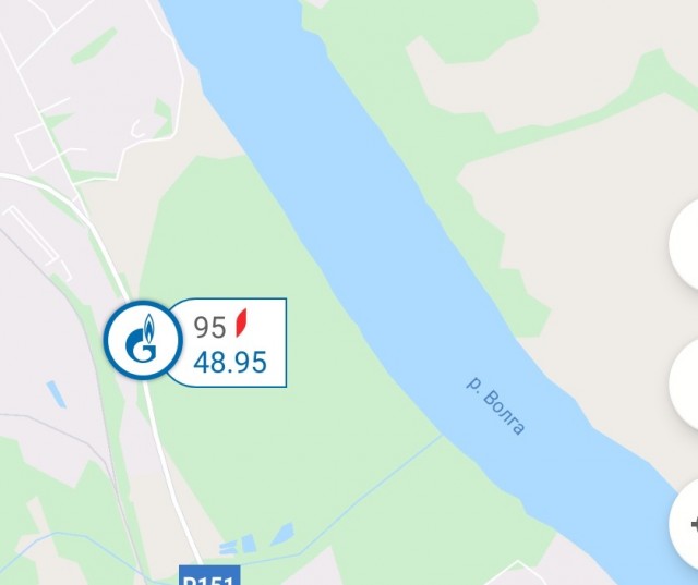 Цены на бензин в Губкинском