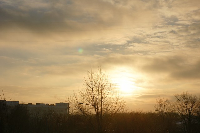 Москва. Утро. 1 января