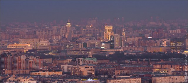 Москва свысока